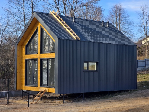 Баня Barnhouse X60 в Мядельском р-не.