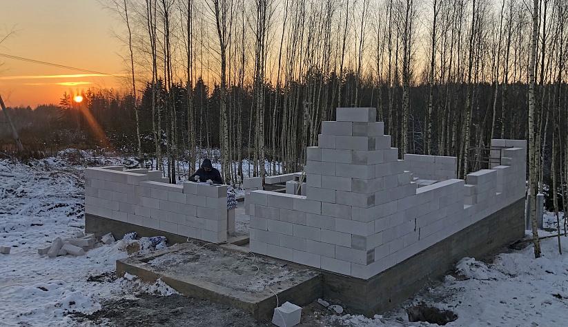 Дом 10,75х17,6 в Логойском районе