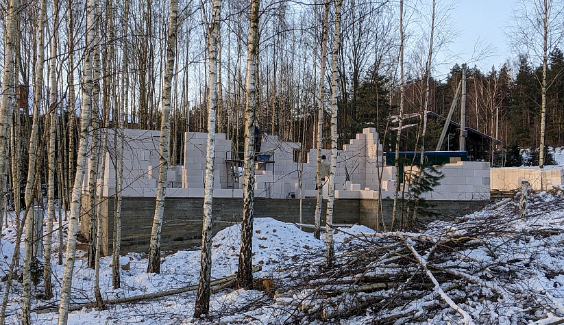 Дом 10,75х17,6 в Логойском районе