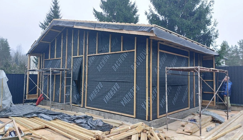 Баня Barnhouse М32 в Минском р-не.