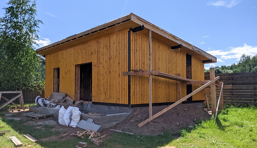 Баня Раубичи М45 в Логойском районе