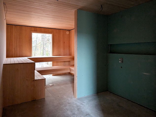 Проект бани Barnhouse М46