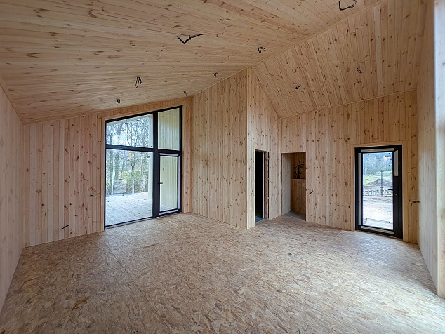 Проект бани Barnhouse М46