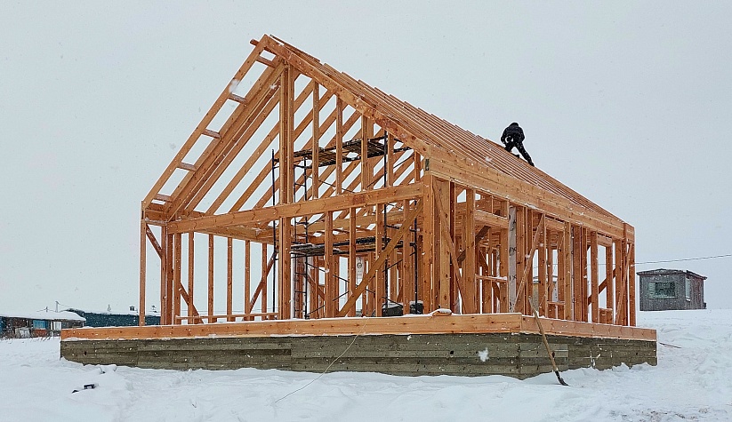 Barnhouse L90 в Логойском районе