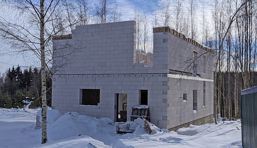 Дом 10,75х17,6 в Логойском районе