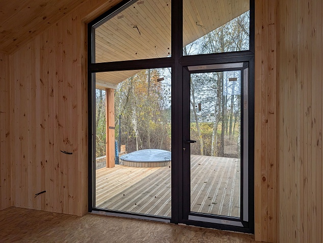 Проект бани Barnhouse М46