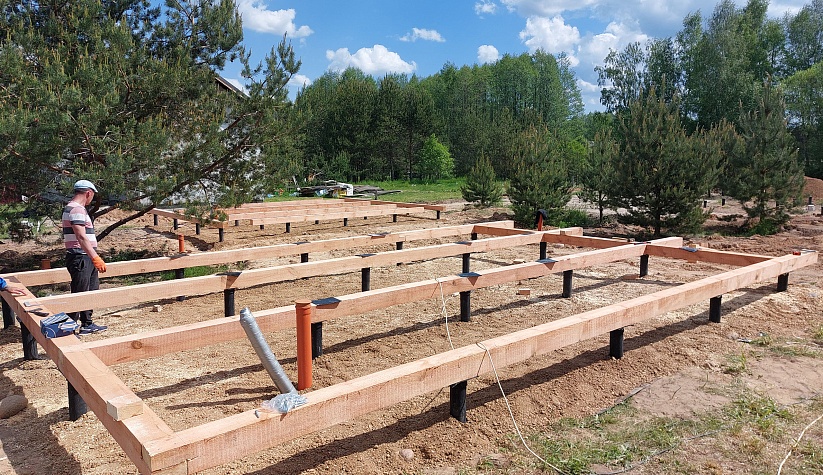 Barnhouse L33_02 в Мядельском районе