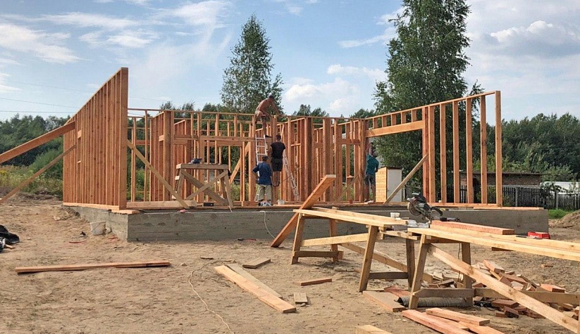 Barnhouse L137 в Логойском районе