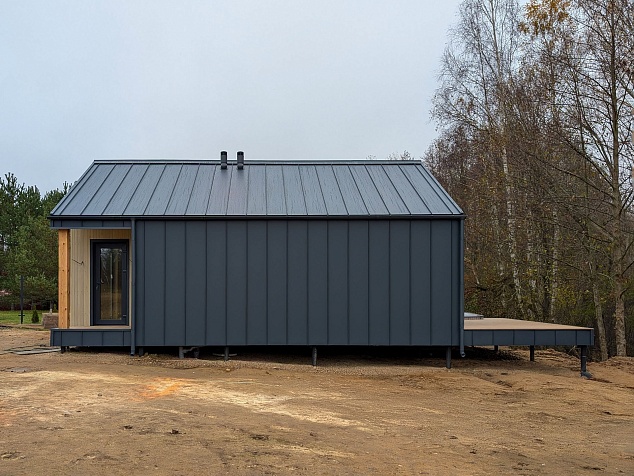 Проект бани Barnhouse М46