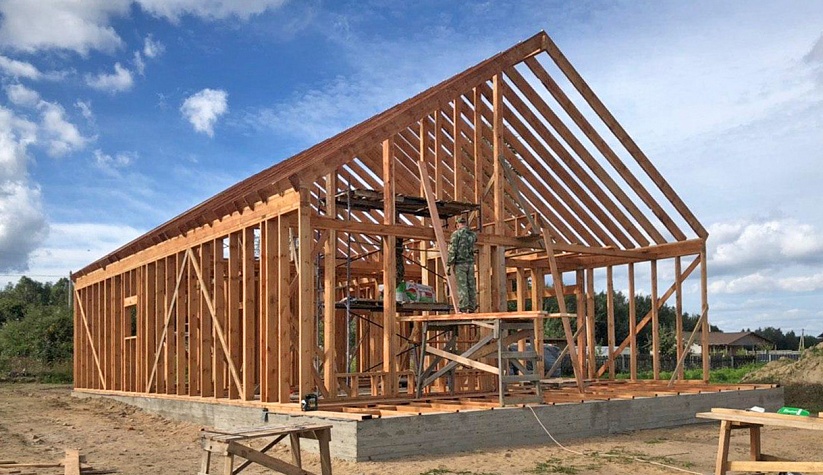 Barnhouse L137 в Логойском районе