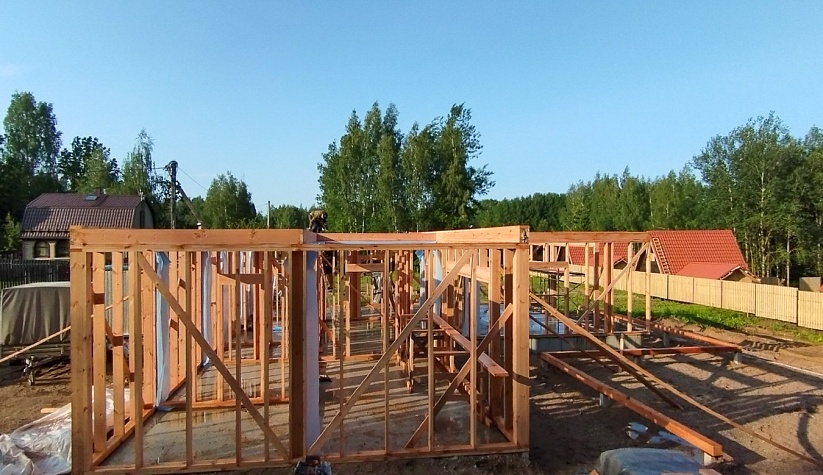 Barnhouse L162 в Логойском р-не.
