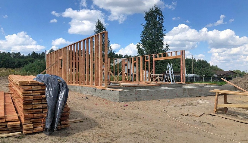 Barnhouse L137 в Логойском районе